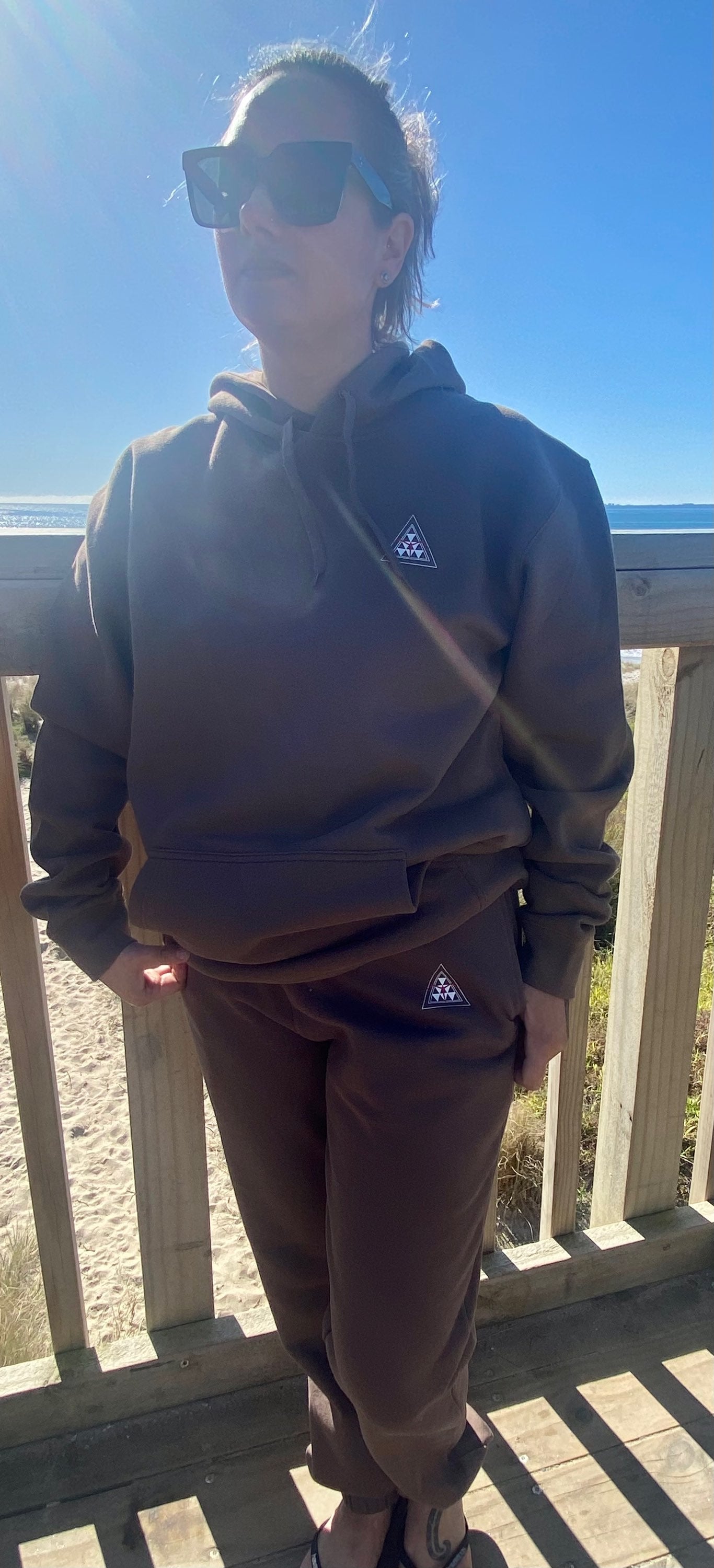 Ahi Kaa Trackies-Walnut image 1