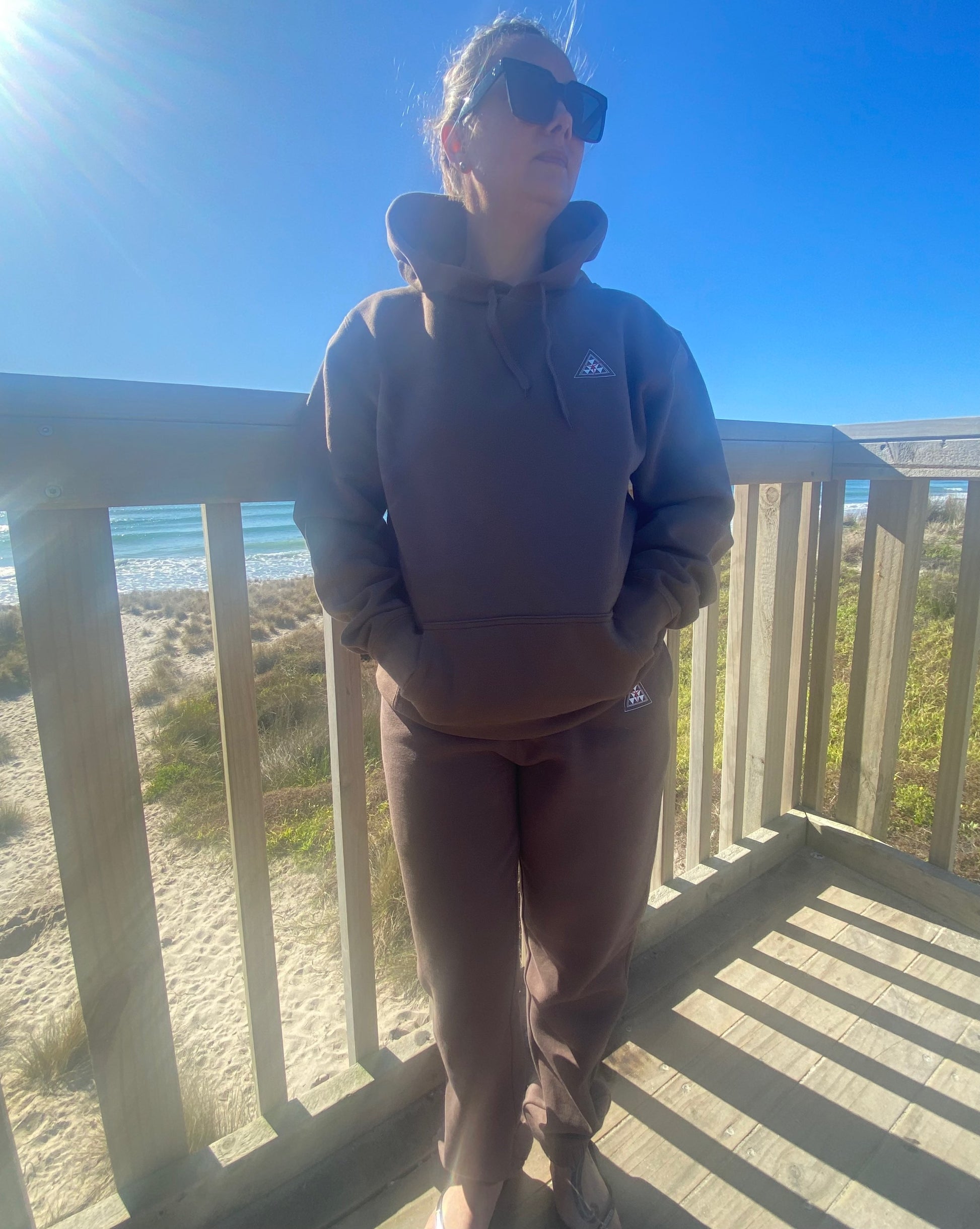 Ahi Kaa Trackies-Walnut image 2