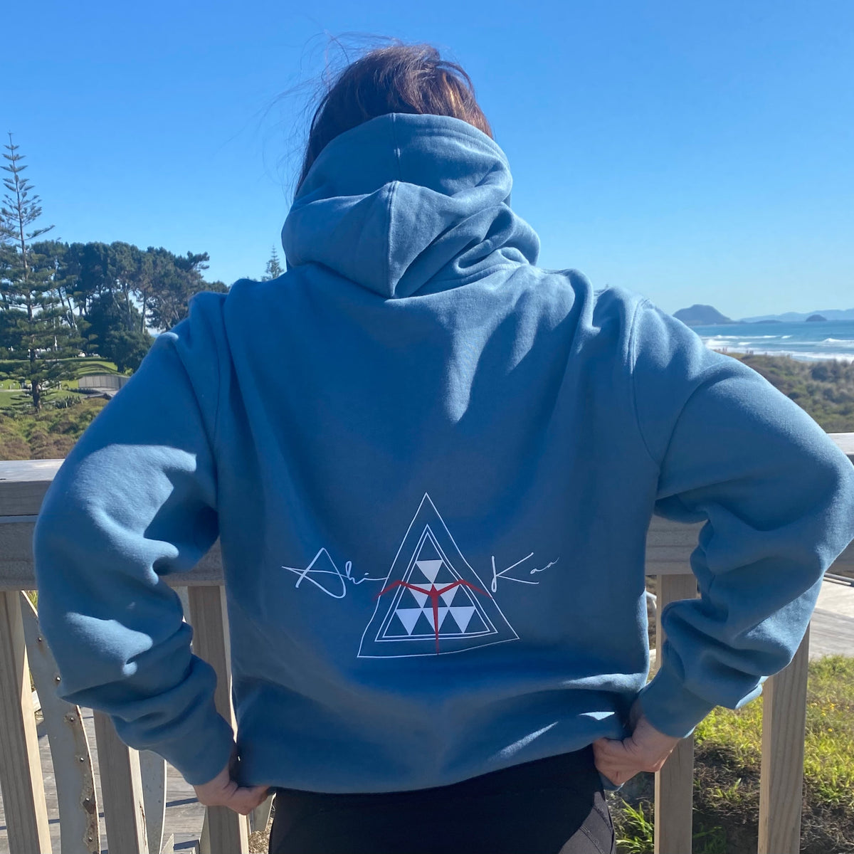 Kaa Blue Color Ahi Kaa Hoodie- Carolina Blue – Ahi Kaa Collective