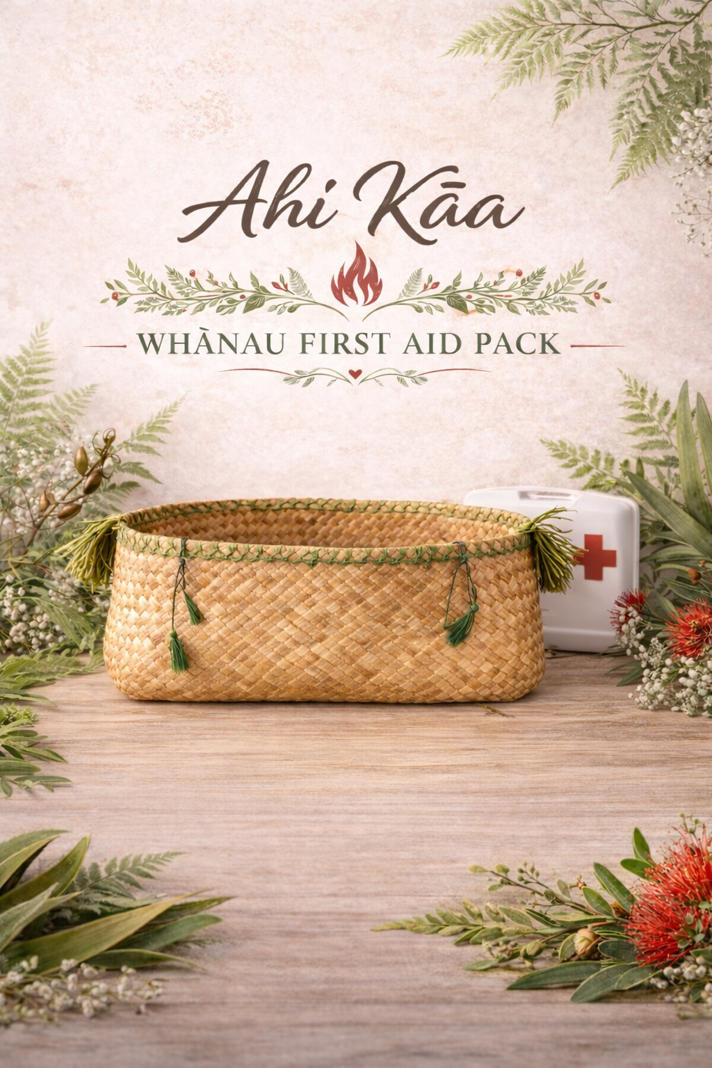 Ahi Kaa – Whānau First Aid Pack